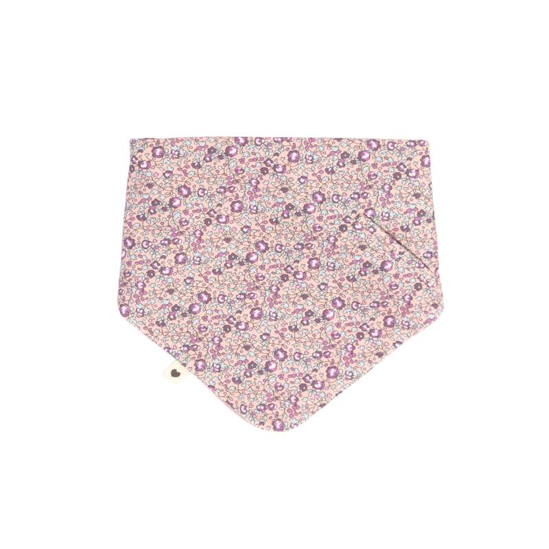 BIBS Accessories - Bandana Bib and Pacifier Clip - Liberty - Eloise/Blush  - Image 3