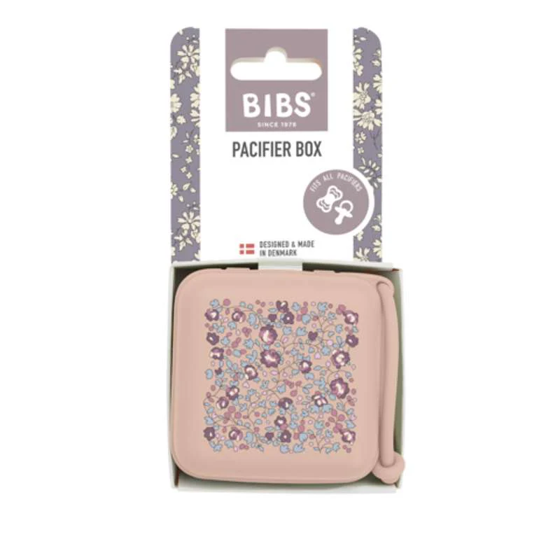 BIBS Accessories Pacifier Box - Sutteboks - Liberty - Eloise/Blush - Image 2