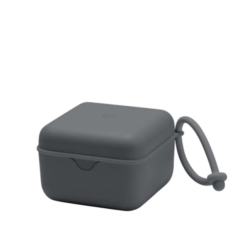 BIBS Accessories Pacifier Box - Sutteboks m. Plads til 3 Sutter - Iron - Image 3