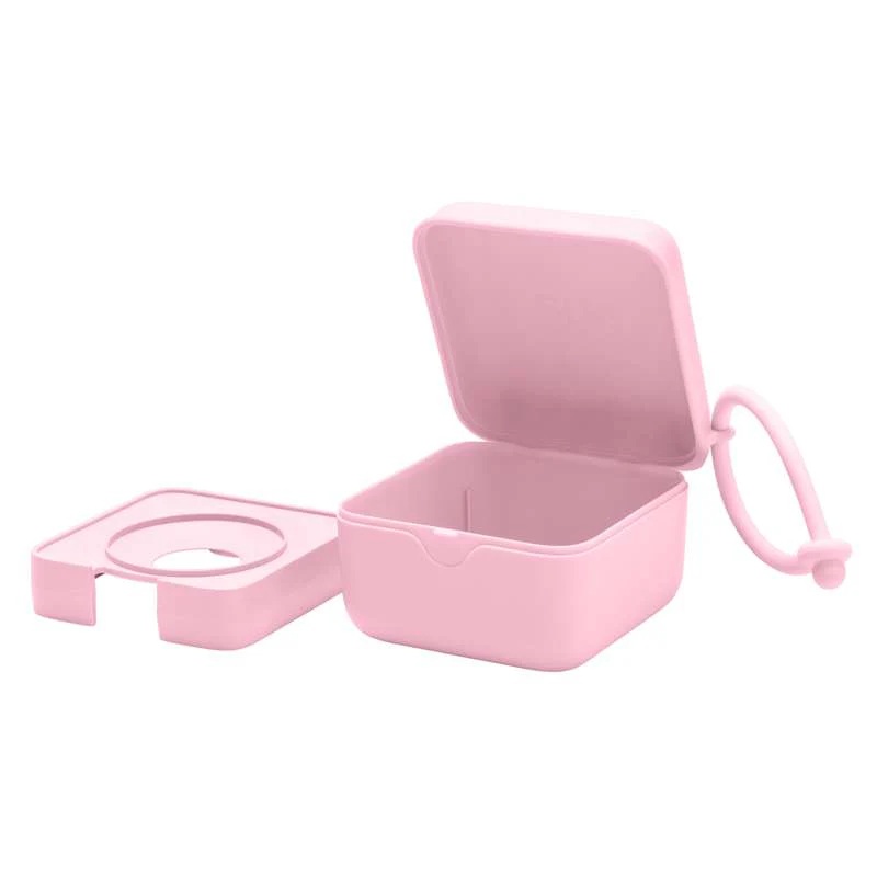 BIBS Accessories Pacifier Box - Sutteboks m. Plads til 3 Sutter - Baby Pink - Image 5
