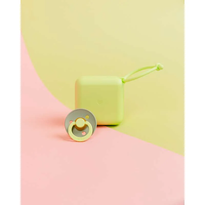 BIBS Accessories Pacifier Box - Sutteboks m. Plads til 3 Sutter - Matcha - Image 6