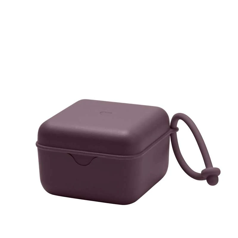 BIBS Accessories Pacifier Box - Sutteboks m. Plads til 3 Sutter - Plum - Image 7