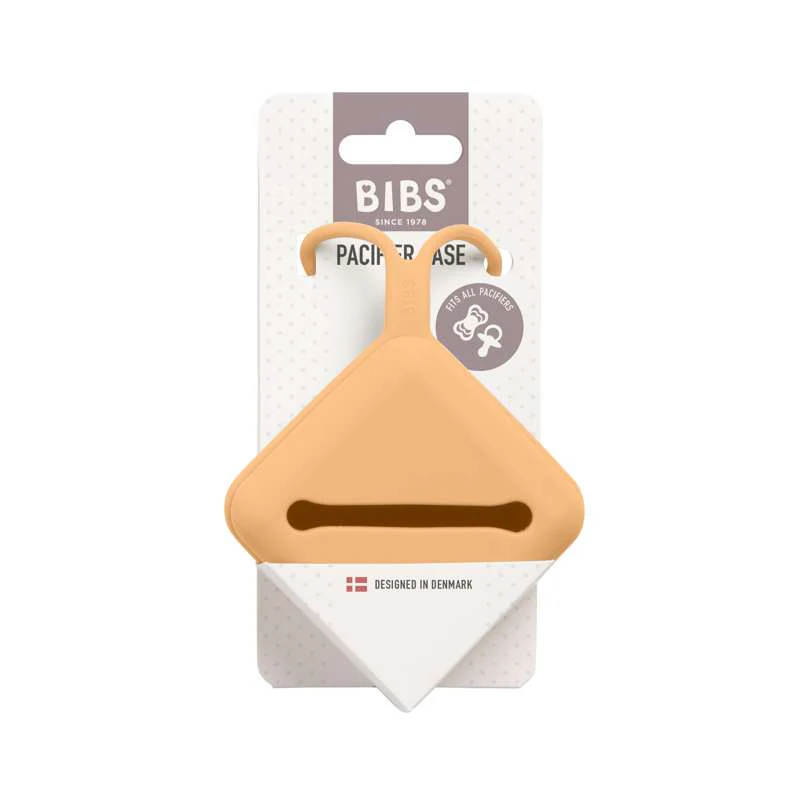 BIBS Accessories Pacifier Case - Silikone - Sutteboks m. Plads til 3 Sutter - Pumpkin - Image 7