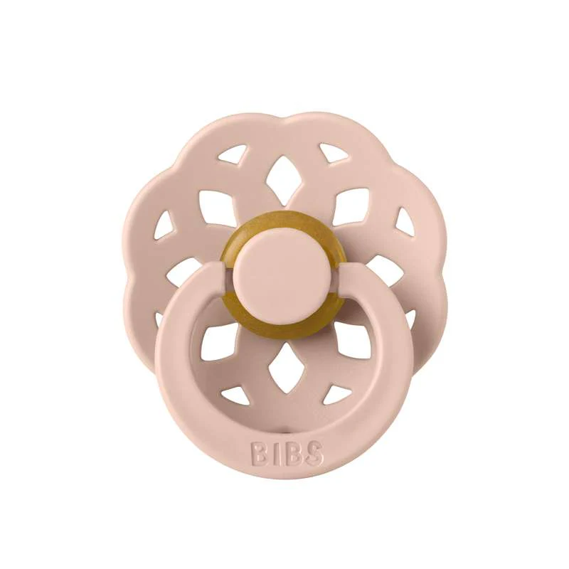 Bibs Boheme Pacifier - sz. 1 - natural rubber - Blush  - Image 3
