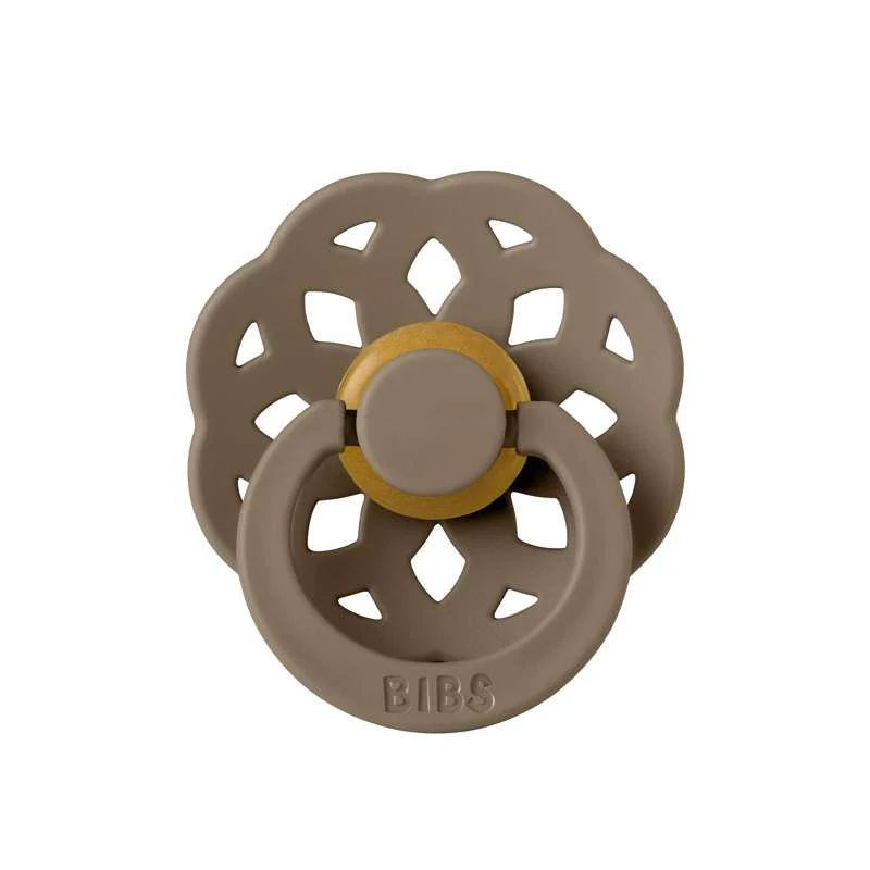 Bibs Boheme Pacifier - sz. 1 - natural rubber - Dark Oak  - Image 3
