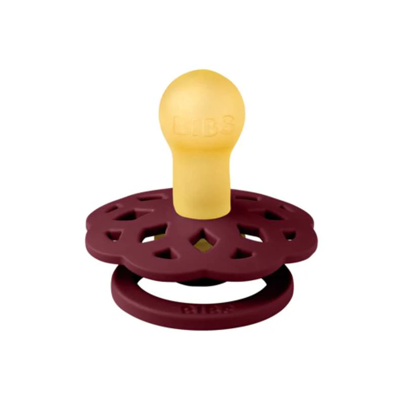 Bibs Boheme Pacifier - sz. 1 - natural rubber - Elderberry  - Image 2
