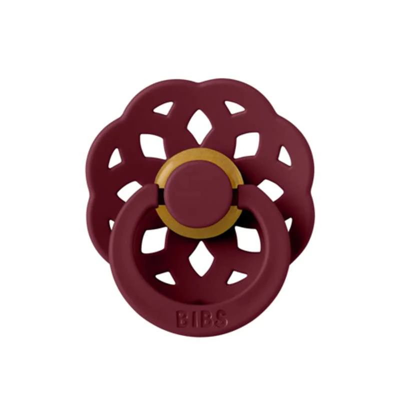 Bibs Boheme Pacifier - sz. 1 - natural rubber - Elderberry  - Image 3