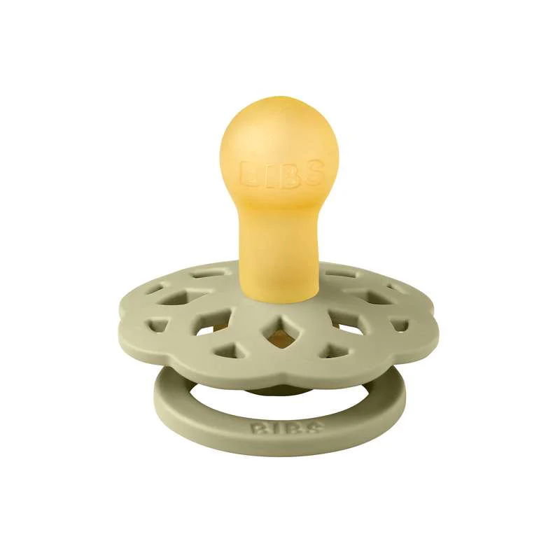 Bibs Boheme Pacifier - sz. 1 - natural rubber - Khaki  - Image 2