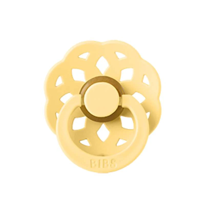 Bibs Boheme Pacifier - sz. 1 - natural rubber - Pale Butter  - Image 3
