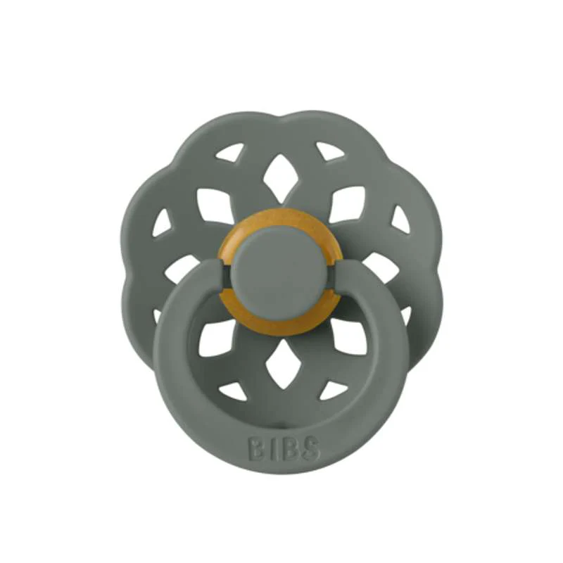 Bibs Boheme Pacifier - sz. 2 - natural rubber - Pine  - Image 3