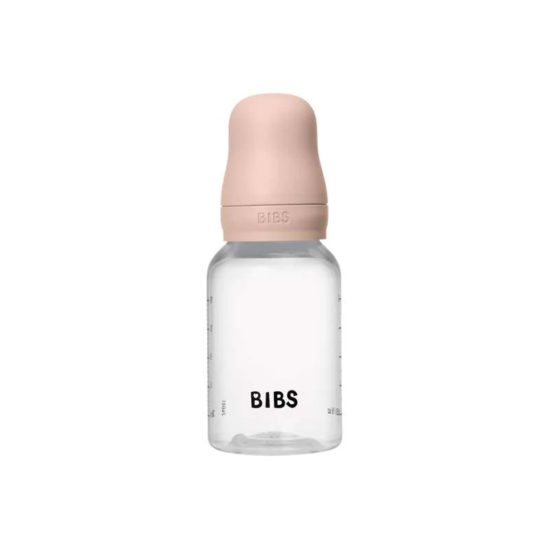 BIBS Bottle - Sutteflaskesæt - Plastik - Silikone/Slow Flow/Rund - 150 ml. - Blush - Image 5