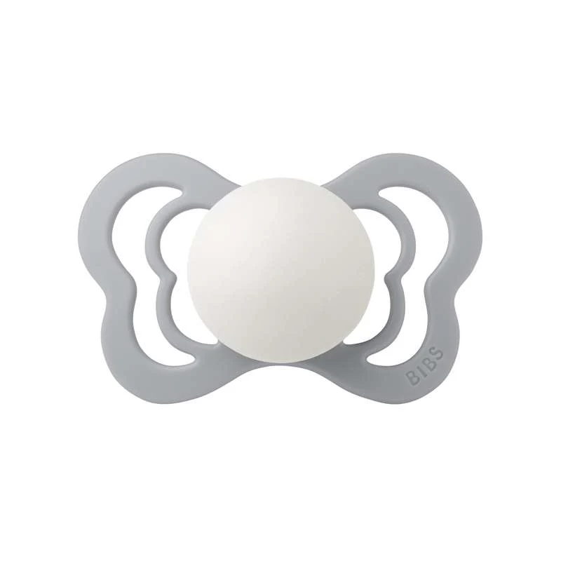 BIBS Couture Sut - Str. 2 - Silikone - GLOW - Cloud - Image 2
