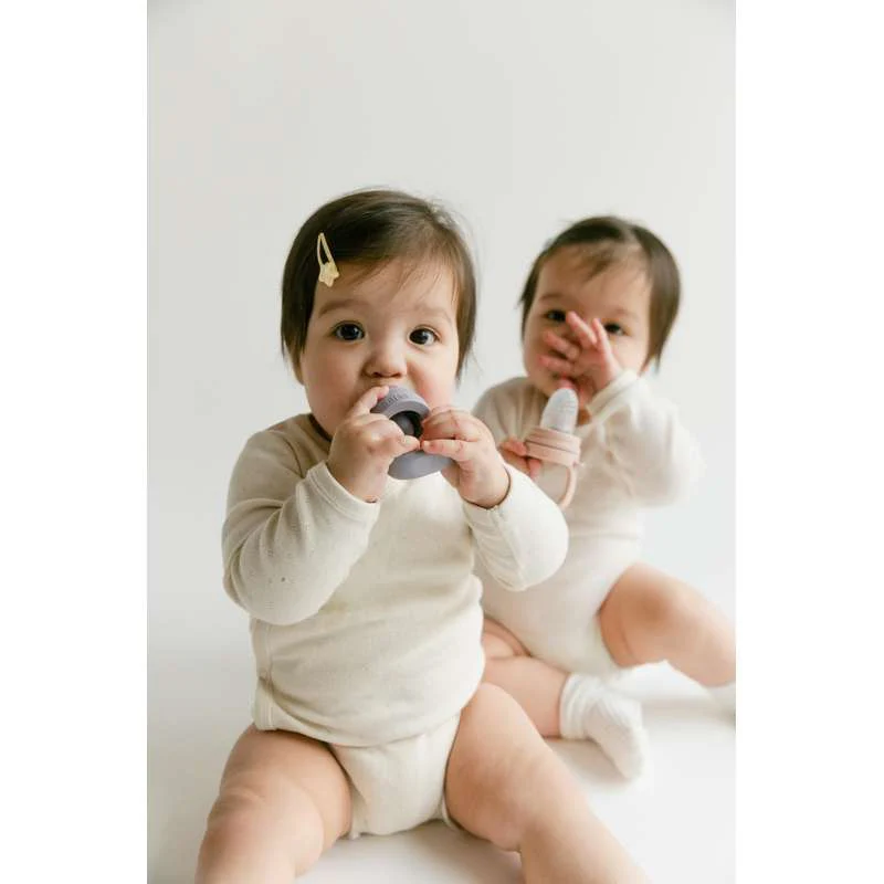 BIBS Dinner - Baby Feeder Smagesut - Fossil Grey - Image 4