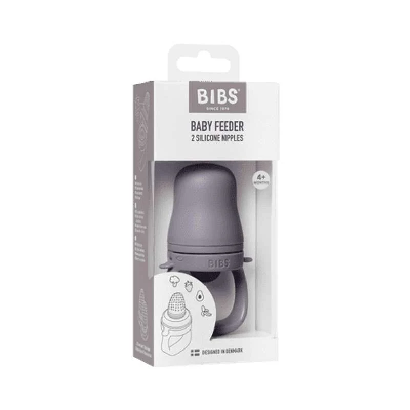 BIBS Dinner - Baby Feeder Smagesut - Fossil Grey - Image 9