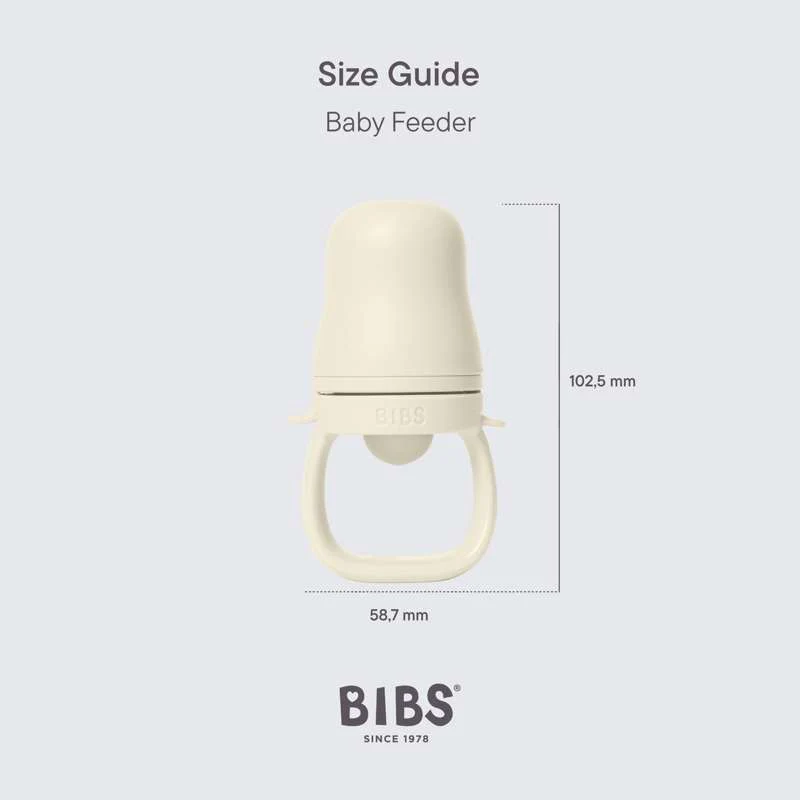 BIBS Dinner - Baby Feeder Smagesut - Sage - Image 10