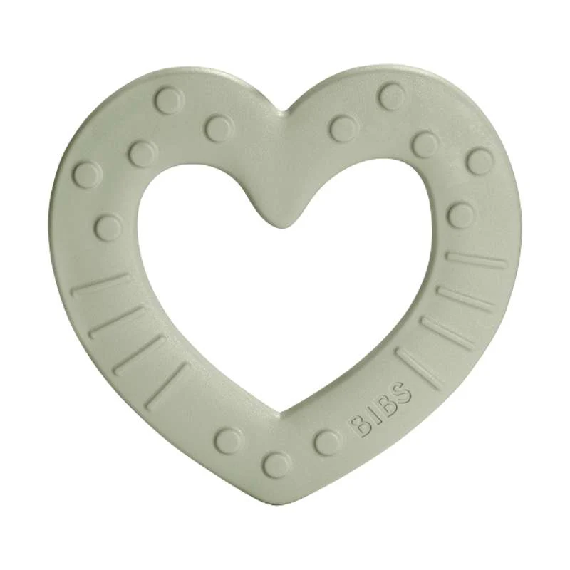 BIBS Play - Baby Bitie Bidering - Hjerte - Sage - Image 4
