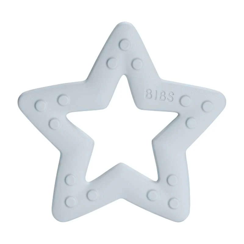 BIBS Play - Baby Bitie Bidering - Stjerne - Baby Blue - Image 4
