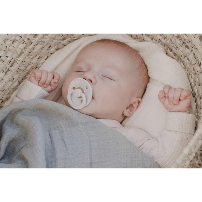 Bibs Round Colour Pacifier - Multipack - 5 pcs. - sz. 2 - Soft and Clear  - Image 2
