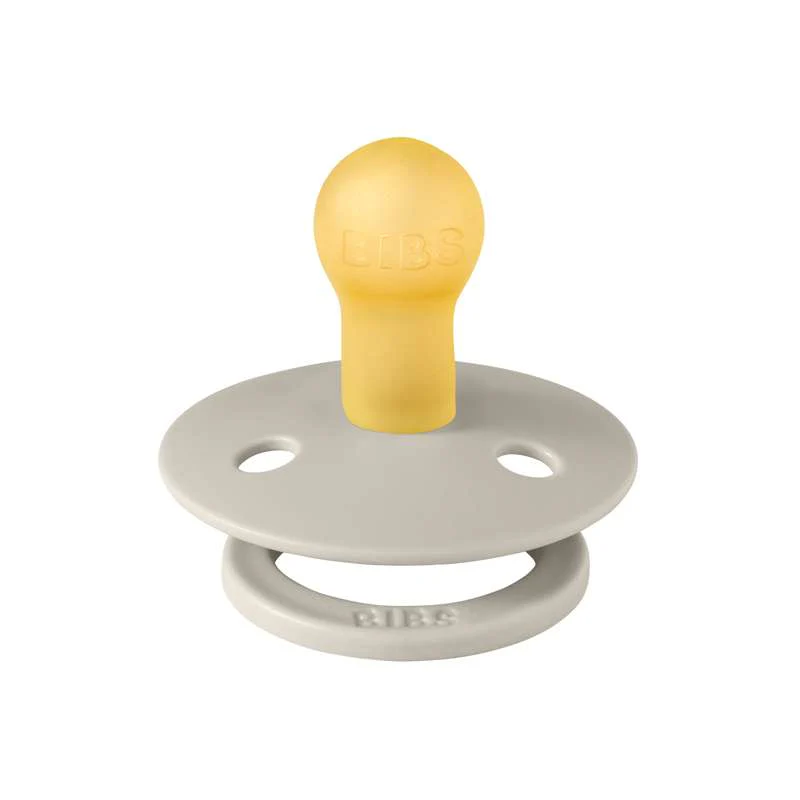 Bibs Round Colour Pacifier - sz. 1 - natural rubber - Sand  - Image 2
