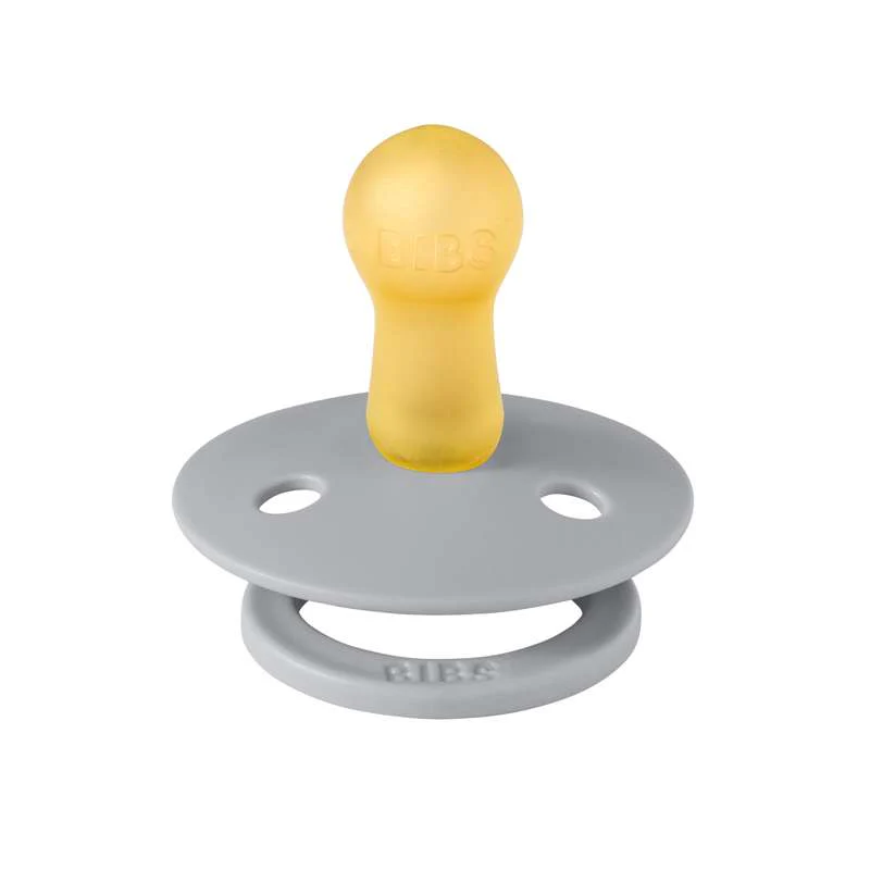 Bibs Round Colour Pacifier - sz. 2 - natural rubber - Cloud  - Image 3