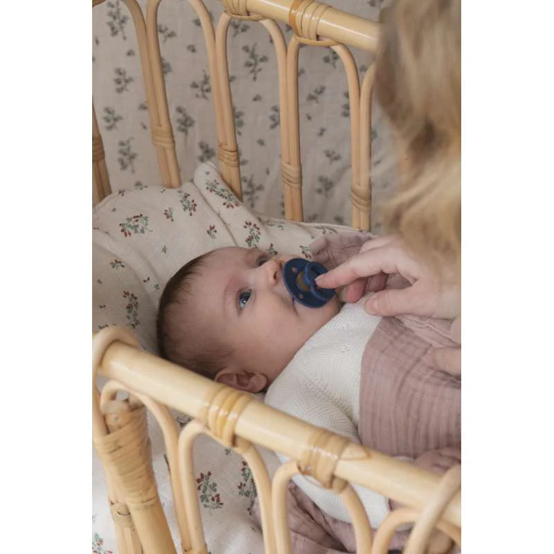 Bibs Round Colour Pacifier - Multi-pack - 8 pcs. - sz. 2 - Steel Blue  - Image 2