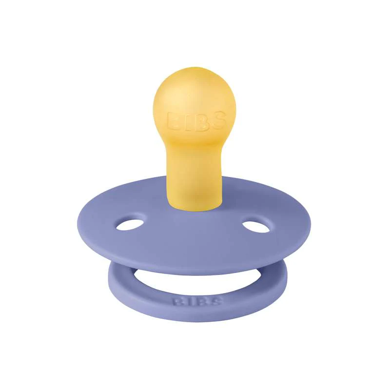 Bibs Round Colour Pacifier - sz. 1 - natural rubber - Peri  - Image 3