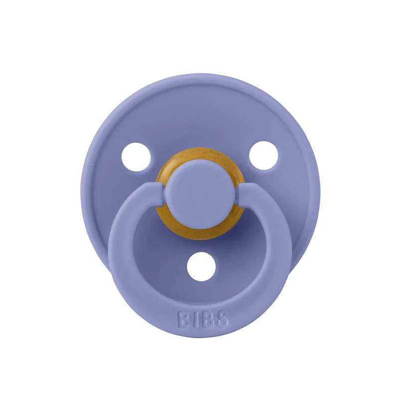 Bibs Round Colour Pacifier - sz. 1 - natural rubber - Peri  - Image 4