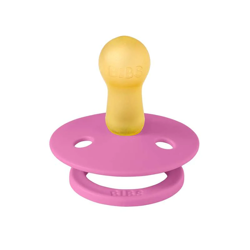 Bibs Round Colour Pacifier - sz. 2 - natural rubber - Bubblegum  - Image 3