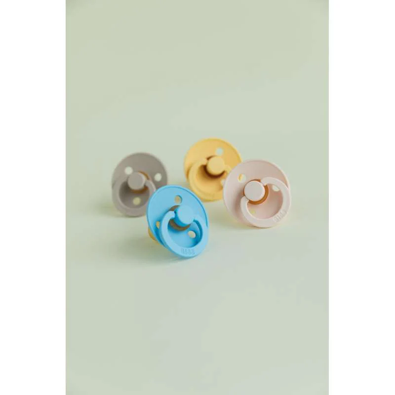 BIBS Rund Colour Sut - Str. 2 - Naturgummi - Mushroom - Image 2