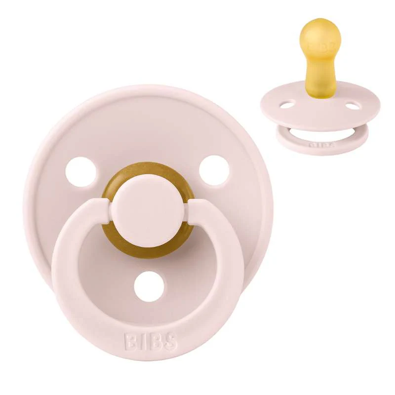 BIBS Rund Colour Sut - Str. 2 - Naturgummi - Petal