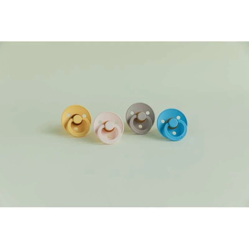 BIBS Rund Colour Sut - Str. 2 - Naturgummi - Petal - Image 5