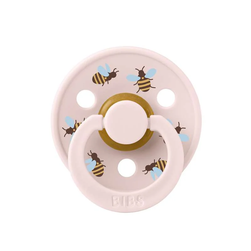 BIBS Rund Colour Sut - Str. 2 - Naturgummi - Studio - Bumblebee - Petal - Image 3