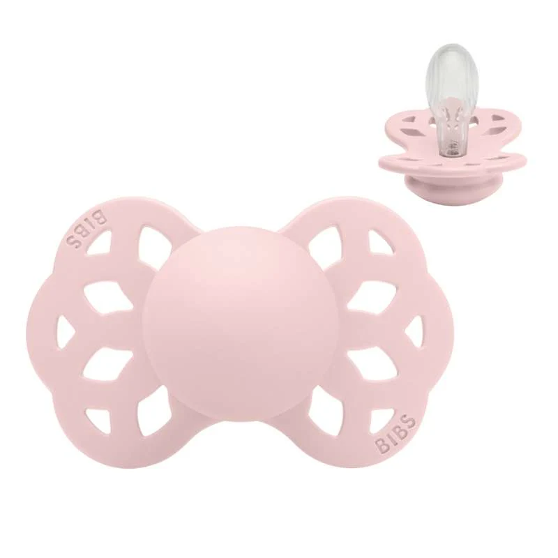 BIBS Symmetrisk Infinity Sut - Str. 2 - Silikone - Blossom