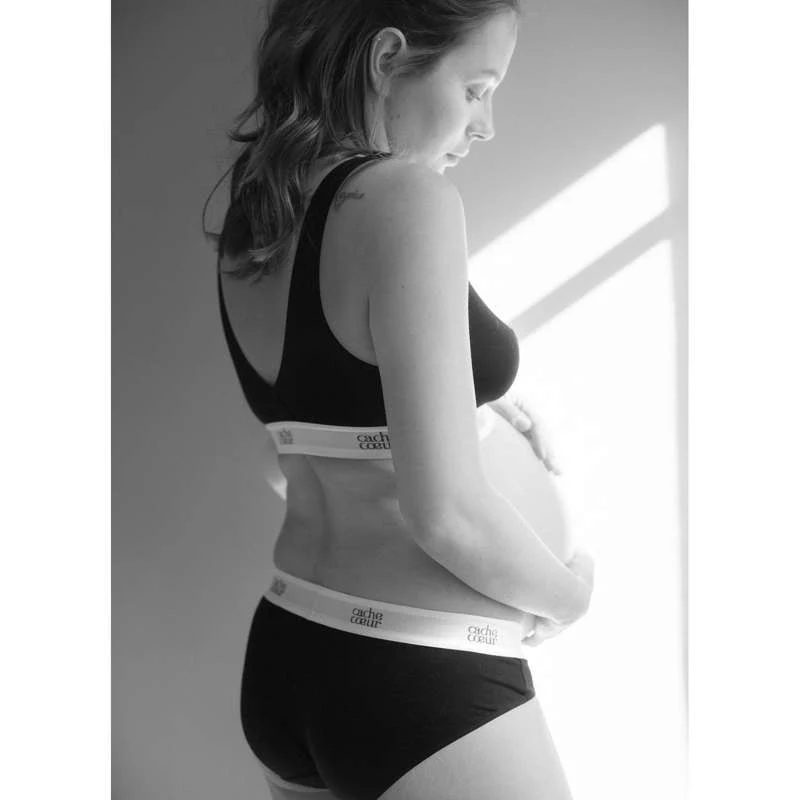 Cache Coeur Life - Maternity and breastfeeding bra - Black  - Image 5