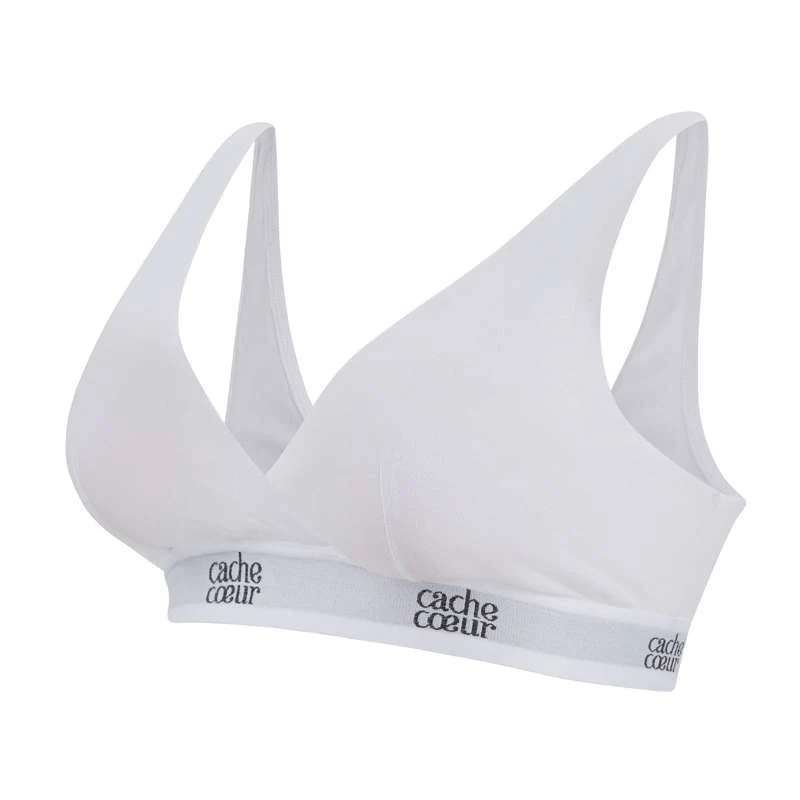 Cache Coeur Life - Maternity and breastfeeding bra-White