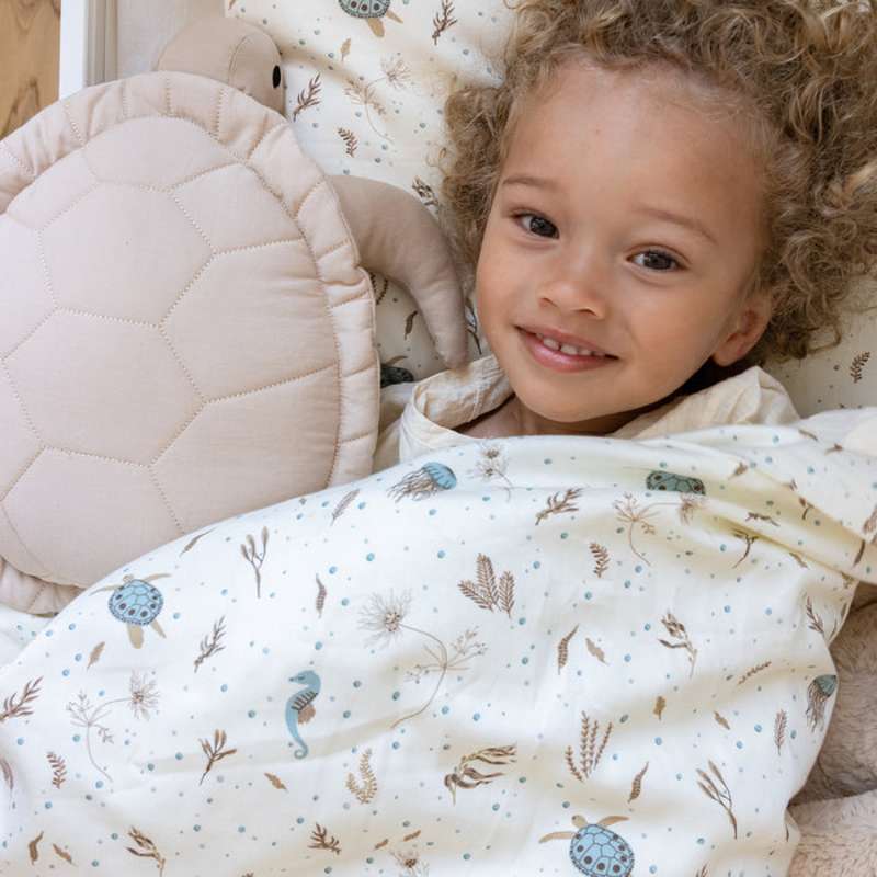 Cam Cam Copenhagen Bedding - Junior - GOTS - Sea Garden  - Image 2