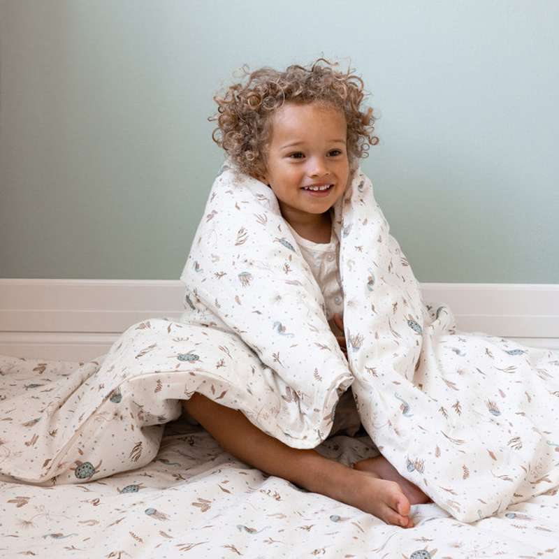 Cam Cam Copenhagen Bedding - Junior - GOTS - Sea Garden  - Image 4