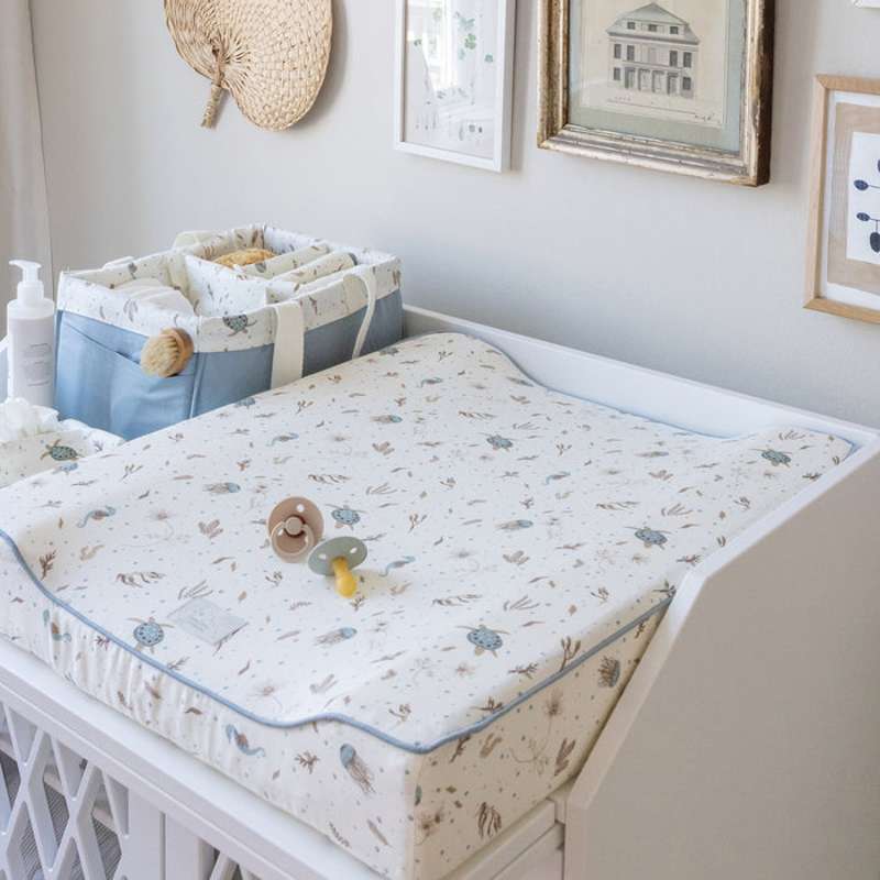 Cam Cam Copenhagen changing pad - OCS - Sea Garden  - Image 3