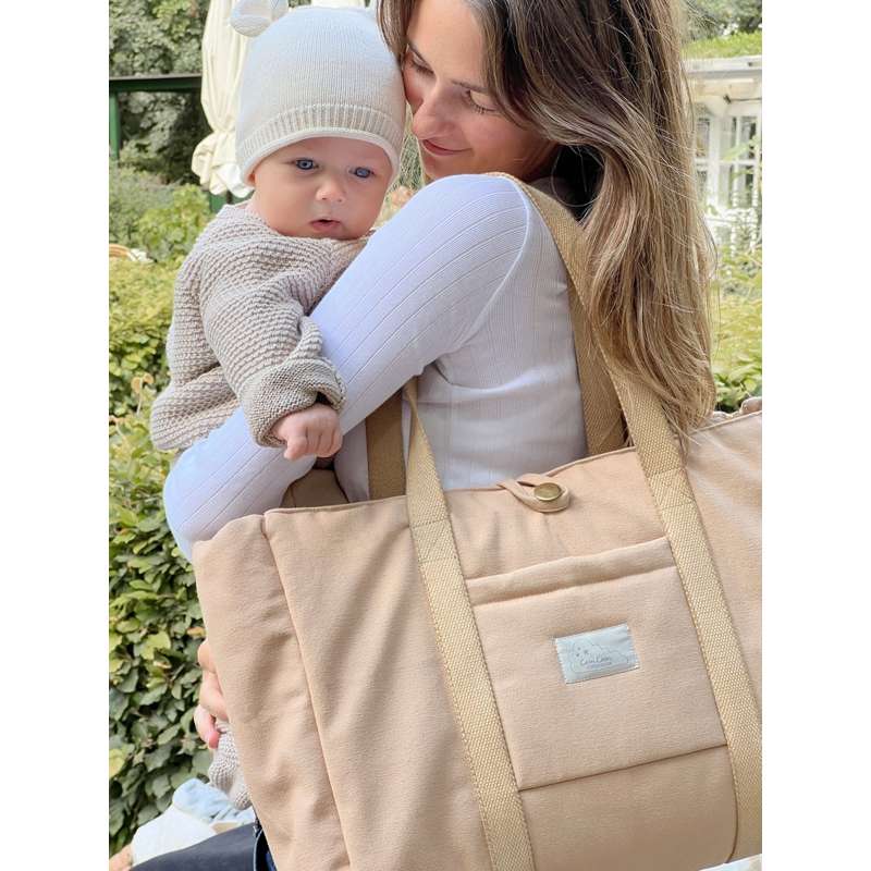Cam Cam Copenhagen Charlie Babyhue - Strik - GOTS - Off White - Image 2