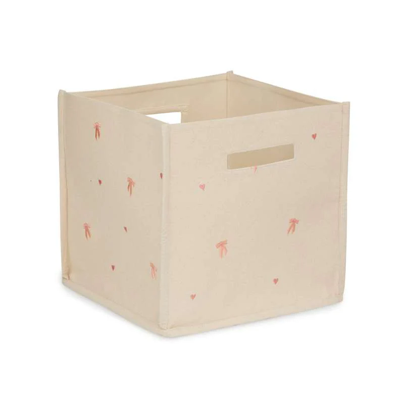 Cam Cam Copenhagen Storage basket - Canvas - GOTS - Bows 