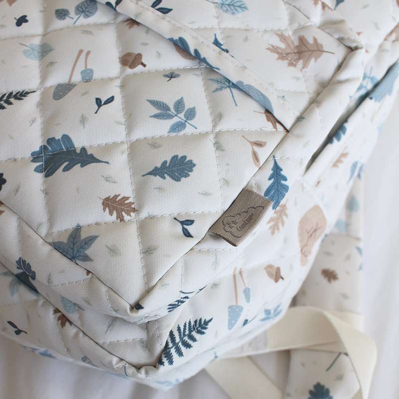 <tc>Cam Cam copenhagen</tc> School Bag - Forest - Image 4