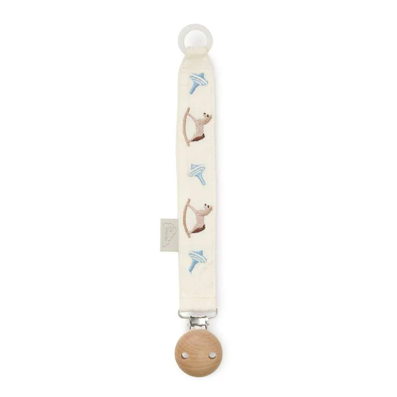 Cam Cam Copenhagen Pacifier clip - Embroidered - GOTS - Vintage Toys 