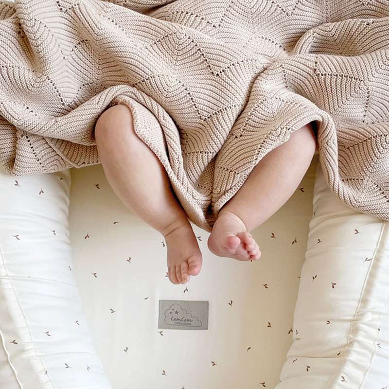Cam Cam Copenhagen Sweater - Seashell - GOTS - Almond  - Image 2