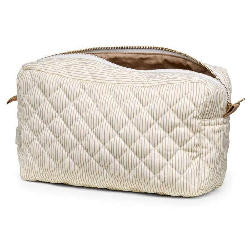 Cam Cam Copenhagen Toiletry bag - OCS - Classic Stripes Camel 
