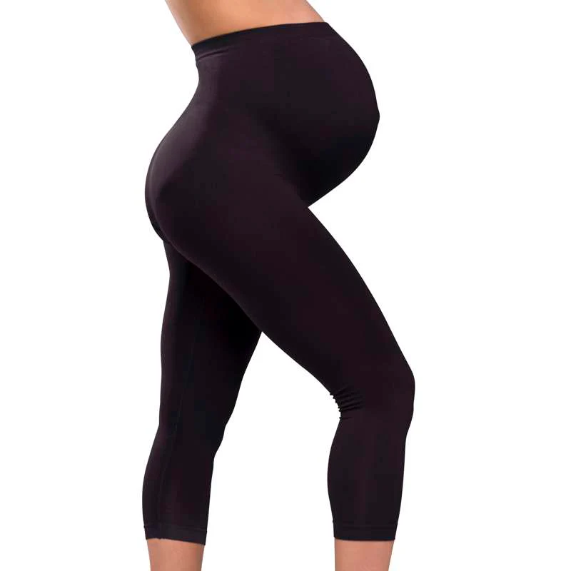 Carriwell Maternity leggings 3/4 - black  - Image 5