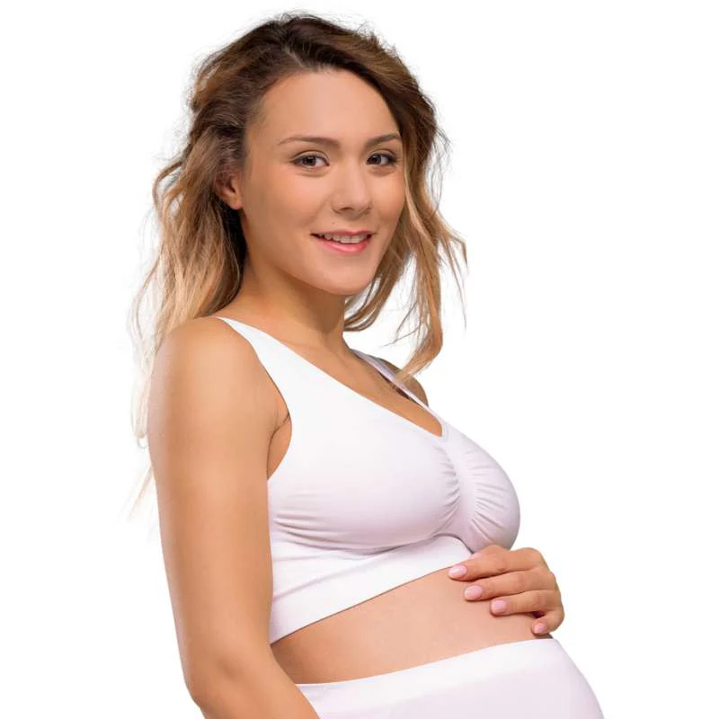 Carriwell Mum to Be Maternity Bra Wireless - white  - Image 2