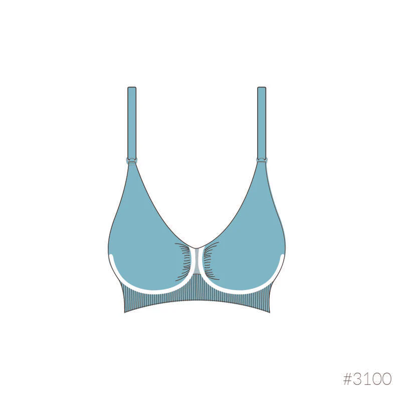 Carriwell New Mum Carri-Gel Nursing Bra Seamless - white  - Image 14
