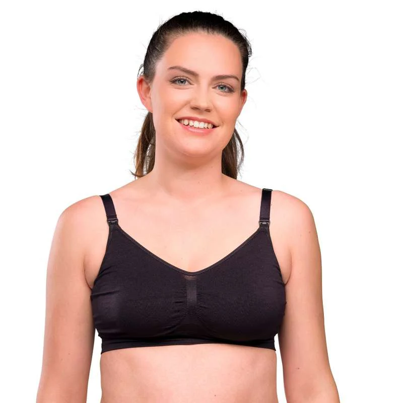 Carriwell New Mum Nursing Bra seamless - black  - Image 11
