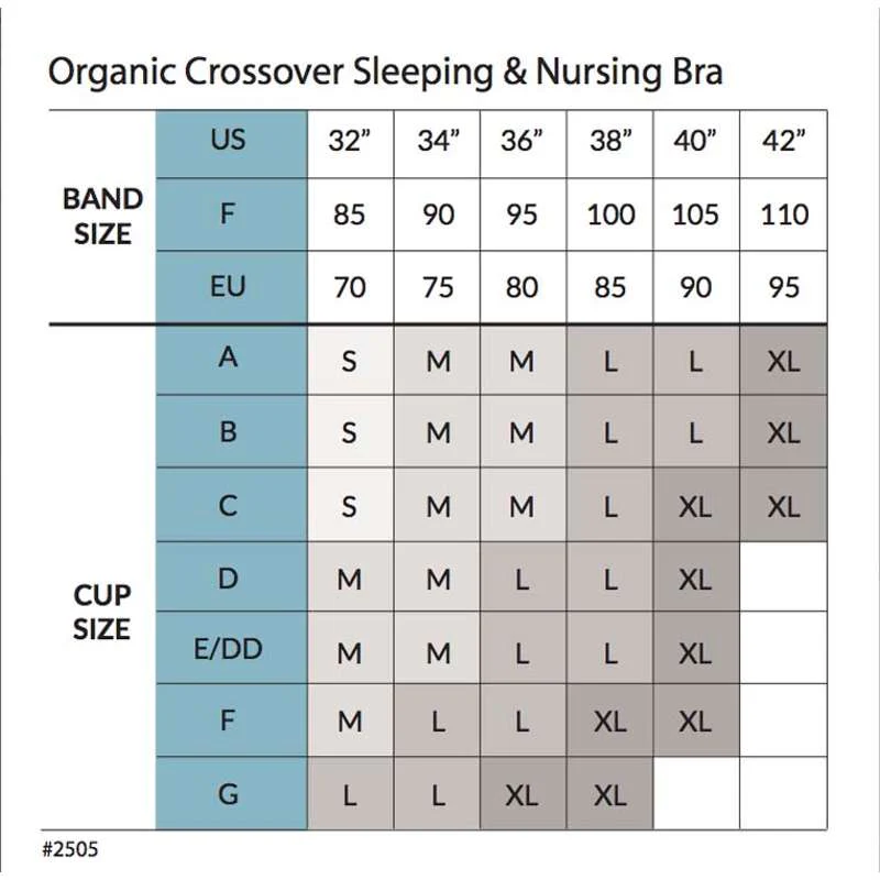 Carriwell New Mum Organic Crossover Nursing Bra - Lace (White) - Image 8