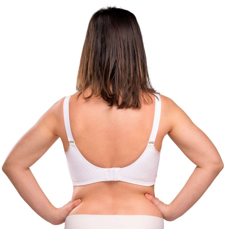 Carriwell New Mum Padded Carri-Gel nursing bra - white  - Image 7